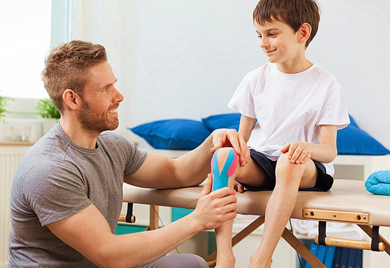 [Australia] - Kinesiology Tape Strapping Taping Athletic Sports Tape for Men Knee Shoulder Elbow Ankle Neck Muscle Superior Waterproof Adhesion Non Latex Safe for Kids Pregnant Women Cream 