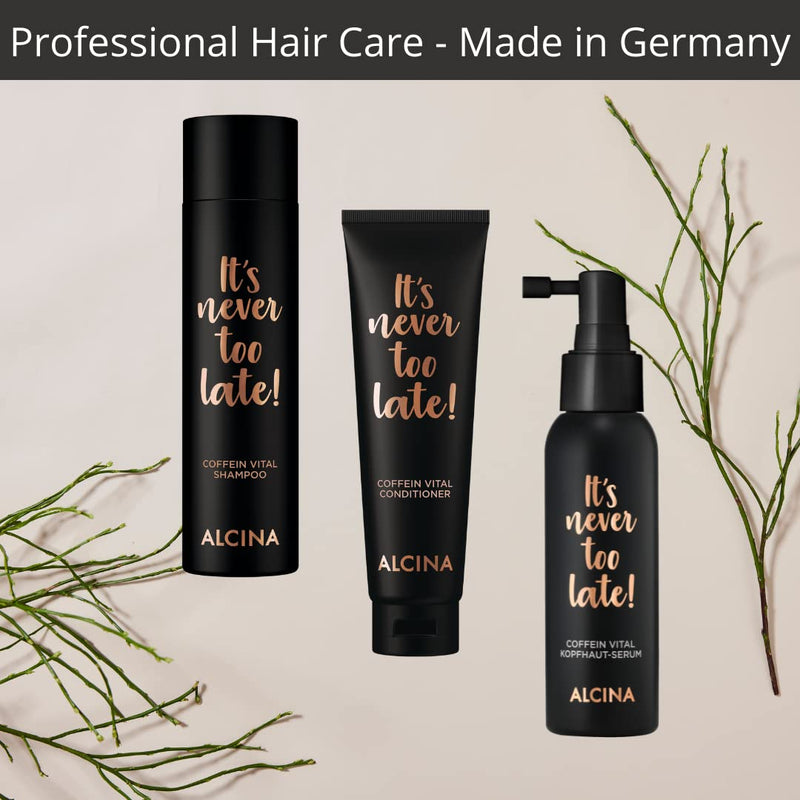 [Australia] - ALCINA Caffeine Vital Scalp Serum 100ml | Combats Thinning Hair and Hair Loss | Professional Hair Care Made in Germany 