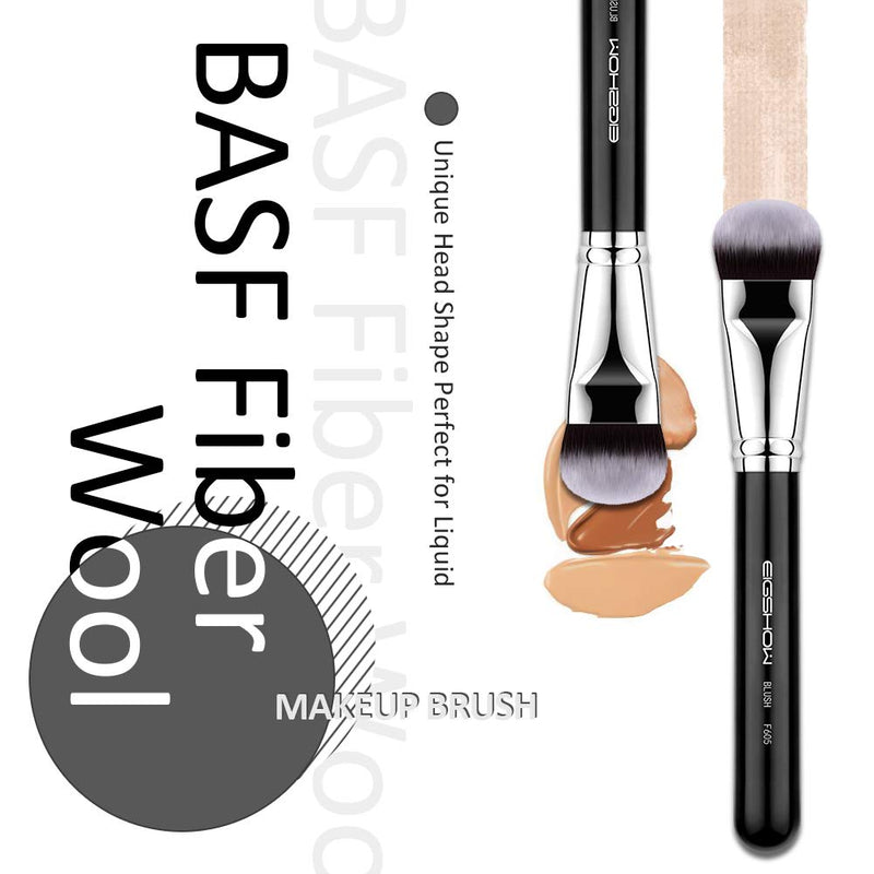 [Australia] - Foundation Brush PRO Slanted for Liquid Mask Kabuki Brush with Fiber Unique Head Shape Perfect for Liquid, Cream and Powder - Buffing, Blending, Face Brush -Foundation F625 EIGSHOW Slanted Foundation F625 