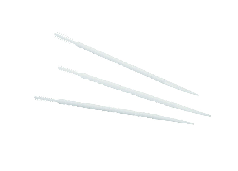 [Australia] - Oral Care Dental Brush Teeth Pick Plastic Teeth Floss Toothpick With a mirror 100 Count (2 BOX X 50 UNITS) Color May Vary 