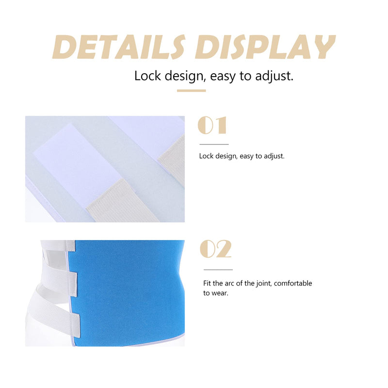 [Australia] - Artibetter Broken Rib Brace Adjustable Rib Support Brace Chest Wrap Belt Rib Cage Protector for Cracked, Fractured or Dislocated Ribs Protection, L Large 
