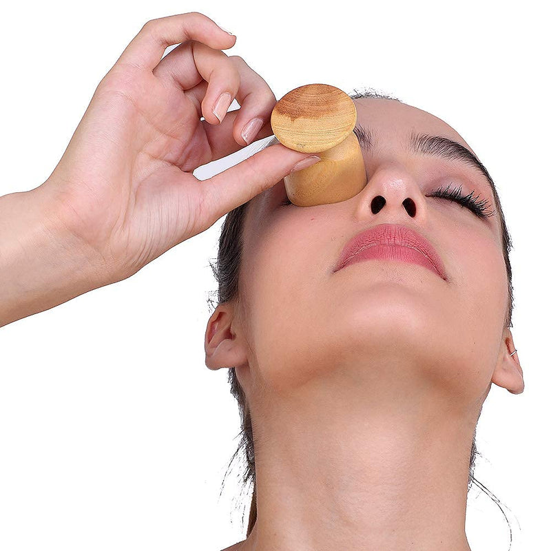 [Australia] - Neem Wood Eye Wash Cups - Ayurvedic Healing with Effective Eye Rinse Cleansing - Organic and Comfortable (Set of 2) Set of 2 