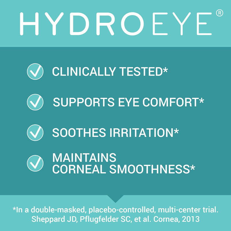 [Australia] - HydroEye Softgels - Dry Eye Relief - Features GLA, EPA, DHA and Other Key Nutrients - 120 Count 