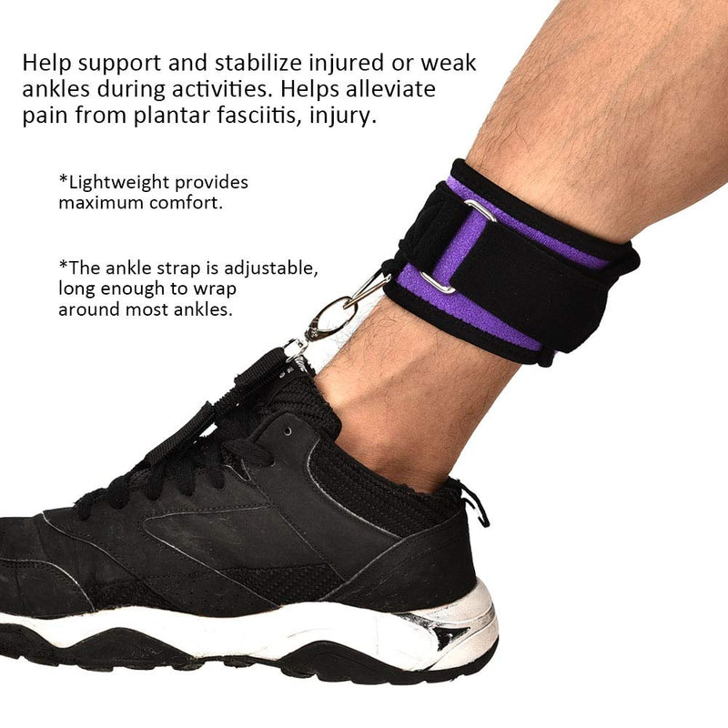 [Australia] - Adjustable Foot Drop Postural Corrector Ankle Brace, Feet Fixation Shoe Brace Support Strap Protection Correction Splint for Left and Right Feet 