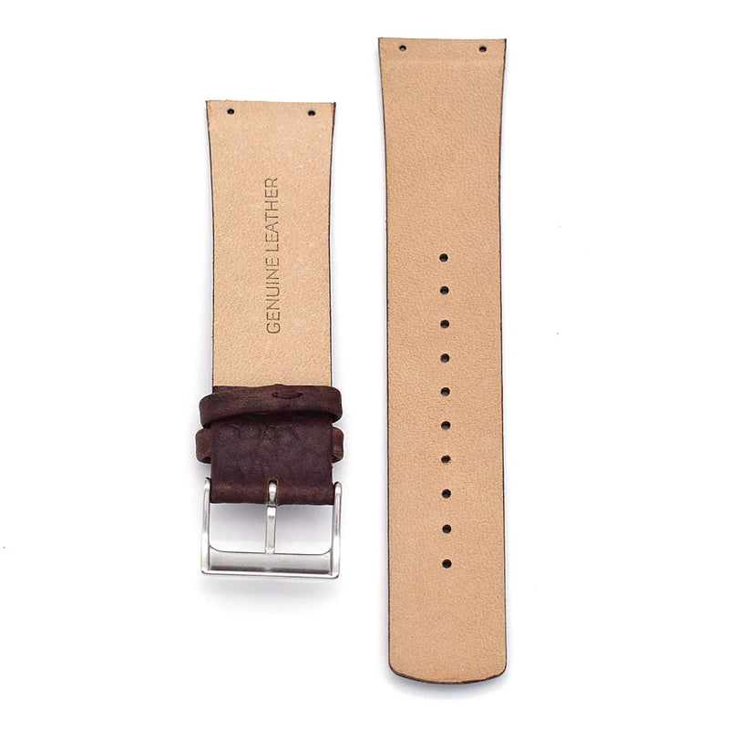 [Australia] - Replacement Watch Band for Skagen Mens Watches 22mm with Screws (dark brown) 