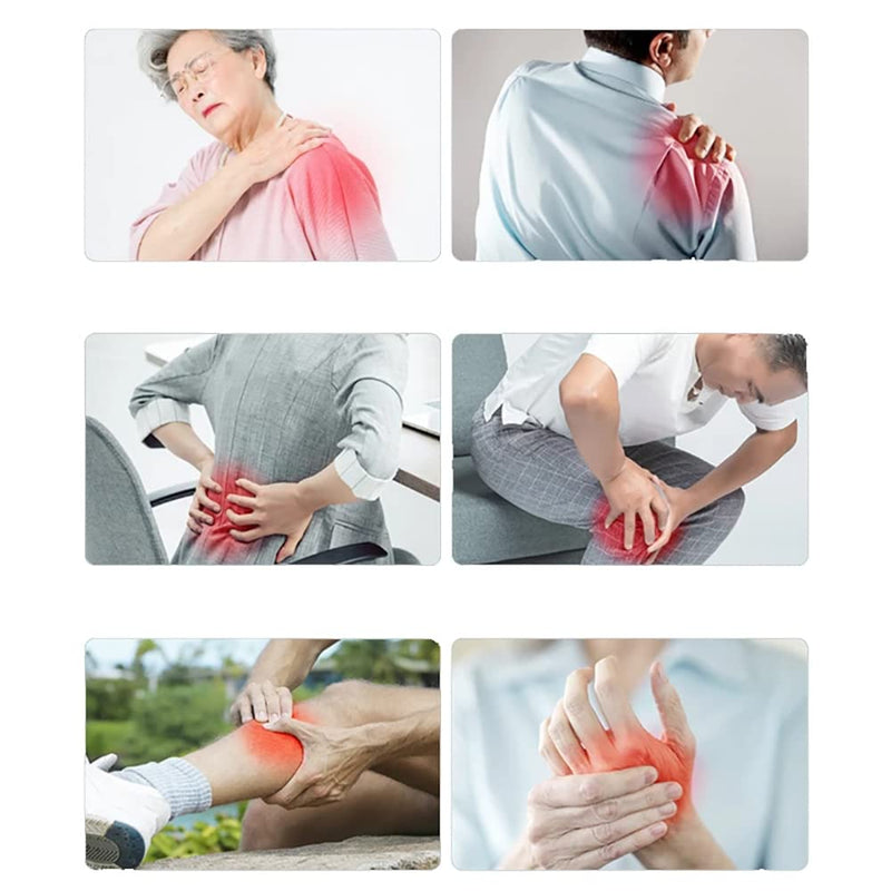 [Australia] - 20 Count Pain Relief Patch, Hot Moxibustion Pain Relief Patches, Pain Relief Wormwood Sticker Self Heating Warming meridians Patches Plaster, Discomfort Relief Plaster 20 Count 
