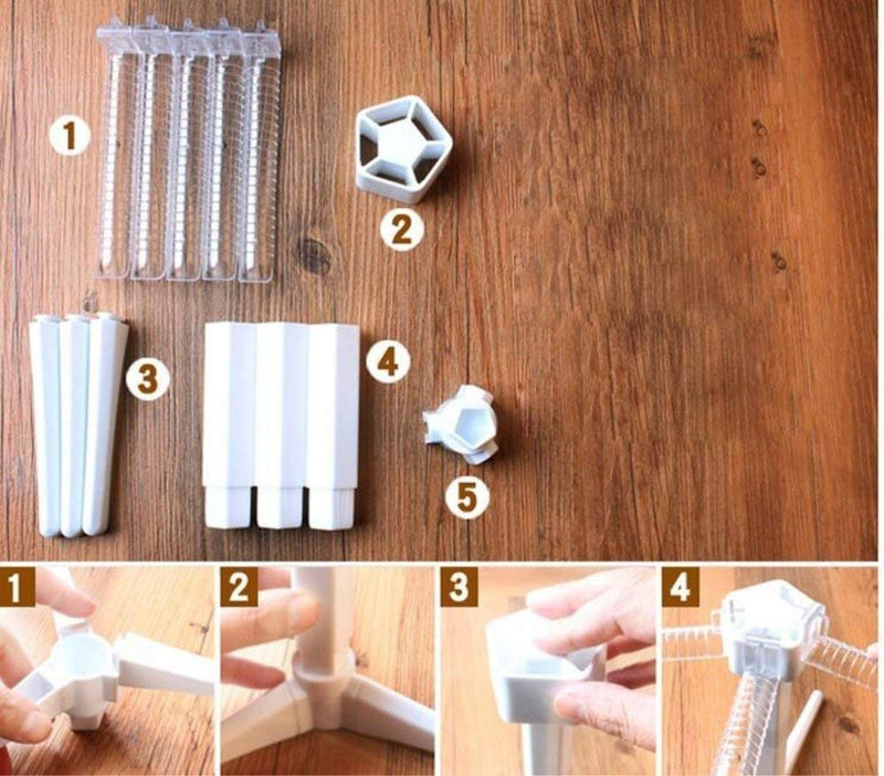 [Australia] - Yookay Demountable Pasta Drying Rack Spaghetti Dryer Stand Noodles Drying Holder Hanging Rack Demountable Pasta Dryer 