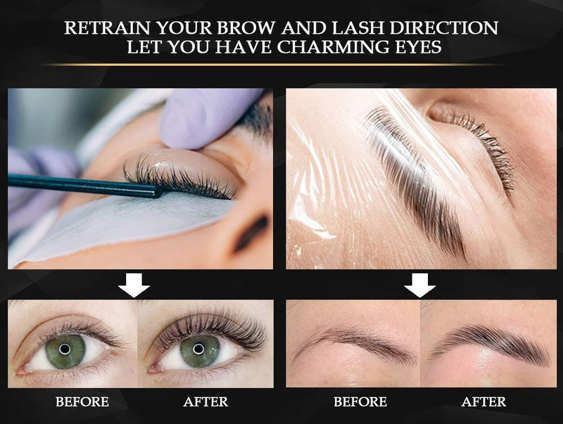 [Australia] - Ofanyia Lash Lift & Brow Lamination 2 in 1 Kit, Instant Fuller Eyebrow & Eyelash Perm Kit with Brow Brush and Brow Razor - Salon Result Lasts 6-8 weeks 