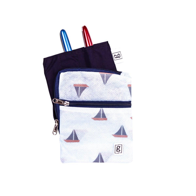 [Australia] - Glucology XXL Zip Pouch | Glucology Cooler Bags for 5 pens | Glucology Insulin Pen Cooler Pouch - Portable, Reusable Insulated Cooling Pack - Boats 