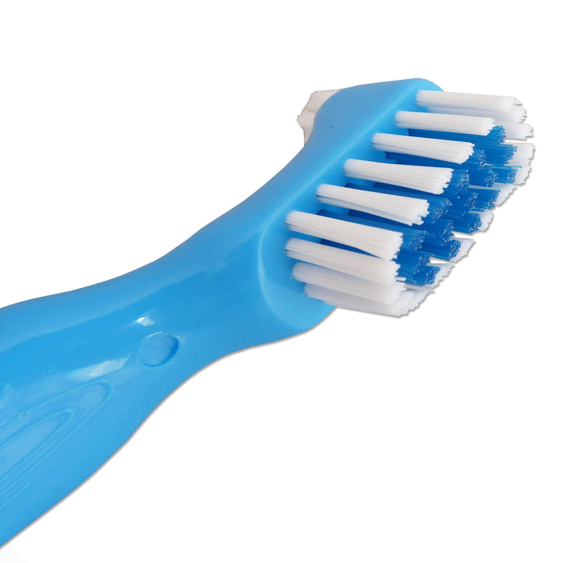 [Australia] - Sonic Cleaner and Brush ~ Storage Container for Soaking and Cleaning Ortho Retainers, Dentures and More… (Blue Brush) Blue Brush 