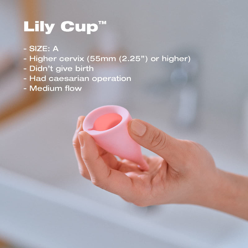 [Australia] - Intimina Lily Cup Size A - Thin Menstrual Cup, Period Cup With Up To 8 Hours Use 