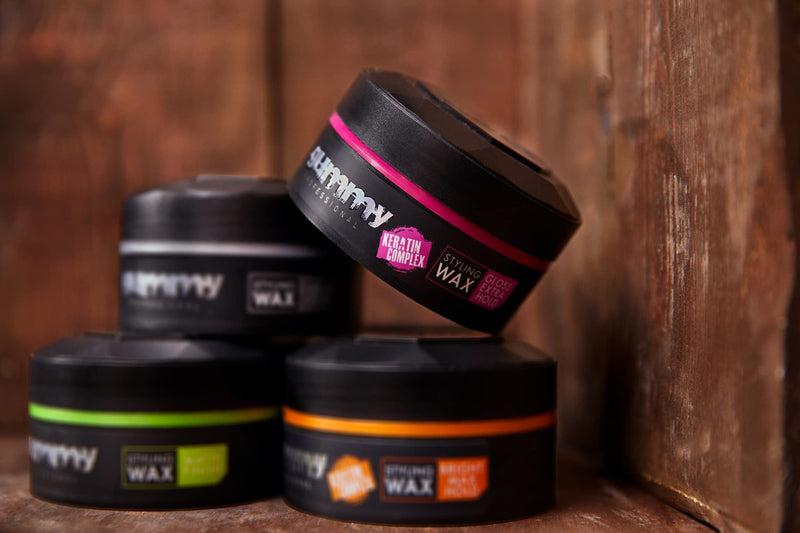 [Australia] - Gummy Hair Styling Wax Keratin Complex 150 ml (Purple - Gloss Extra Hold) Extra Gloss 