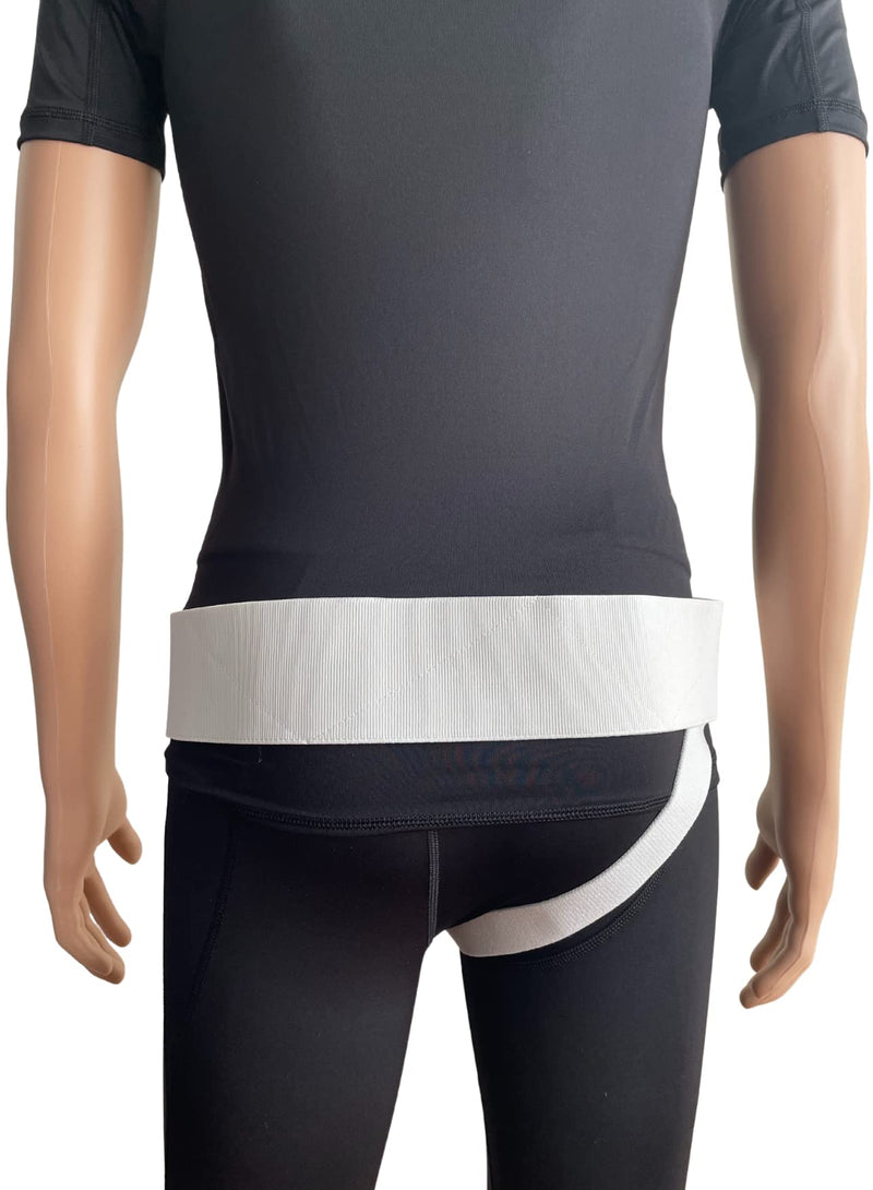 [Australia] - FlexaMed Right Side Inguinal Groin Hernia Truss with Compression Pad - Medium Medium (Pack of 1) 