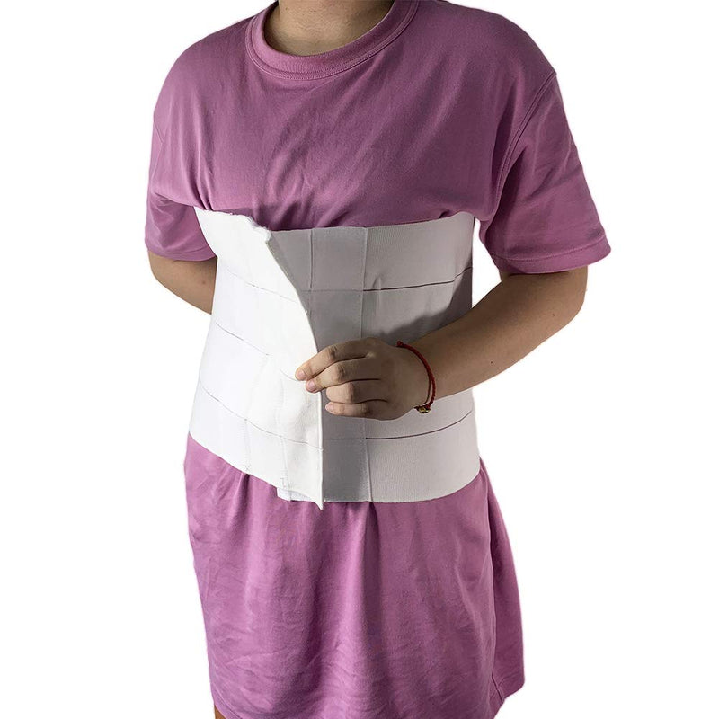[Australia] - Abdominal Binder Post Surgery for Women Men Belly Binder Stomach Compression Abdominal Belt After Surgery Abdomen Binder Compression Support Waist Binder Bariatric C Section Belly Wrap (33-39 in) 