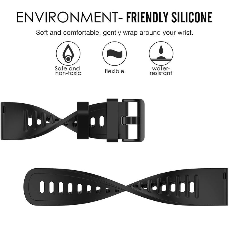 [Australia] - QGHXO Band for Amazfit GTS, Soft Silicone Replacement Band for Amazfit GTS/GTS 2/ GTS 2e/ GTS 2 Mini/Bip/Bip Lite/Bip S/Bip U/GTR 42mm Smartwatch (No Tracker, Replacement Bands Only) 5PCS Boys 