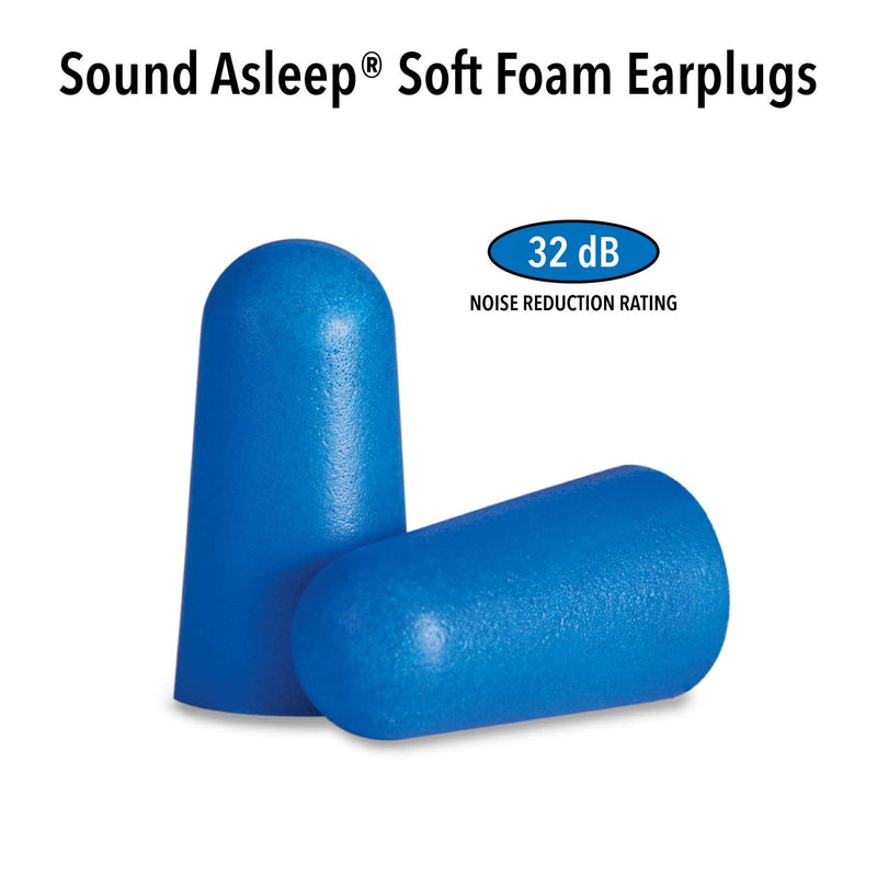 [Australia] - Mack’s Sound Asleep Soft Foam Earplugs, 12 Pair – 32dB High NRR, Comfortable Ear Plugs for Sleeping, Snoring, Travel and Noisy Neighbors 1 