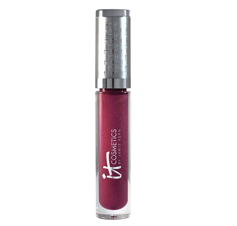 [Australia] - It Cosmetics Vitality Lip Flush Stain Hydrating Serum Gloss Stain, Wine Berry Flush, 0.11 oz / 3.40 ml 