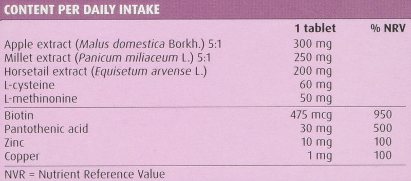 [Australia] - New Nordic Hair Volume 30 Tablets, 120 g NEWHAI3LQ 