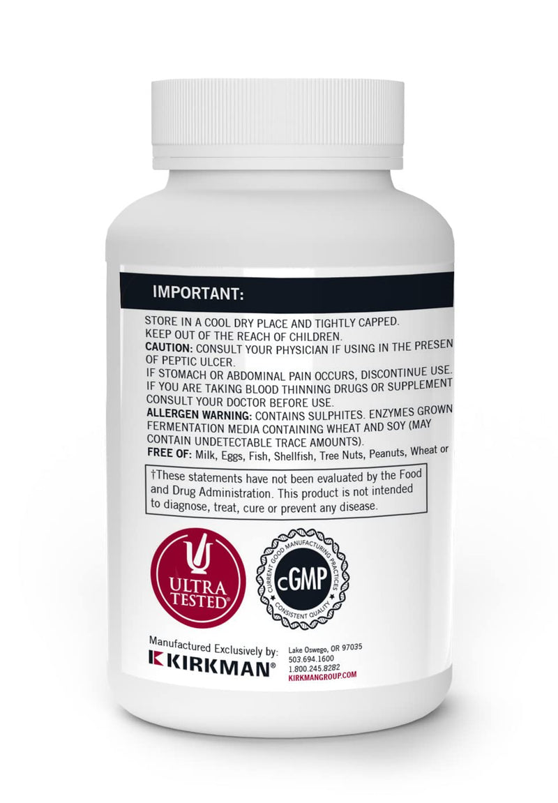 [Australia] - Kirkman - Biofilm Defense - 60 Capsules - Aids Gut & Digestive Health - Immune Support - Hypoallergenic 
