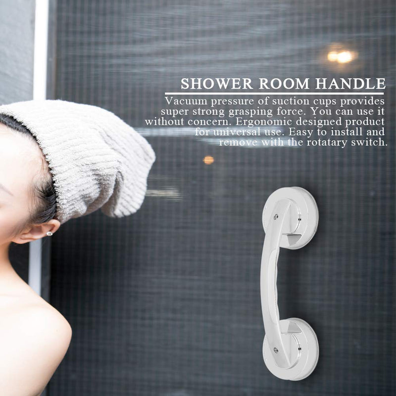[Australia] - Bathroom Grab Bar Anti-Slip Handrail Bathroom Bathtube Shower Safety Support Rail with Super Strong Suction Cup for Elderly, Seniors, Handicap and Disabled 