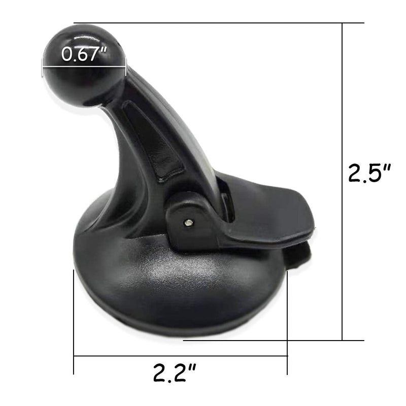 [Australia] - TIHOOD 2PCS GPS Windshield Mount Holder for Garmin Nuvi Suction Cup Car Windscreen 