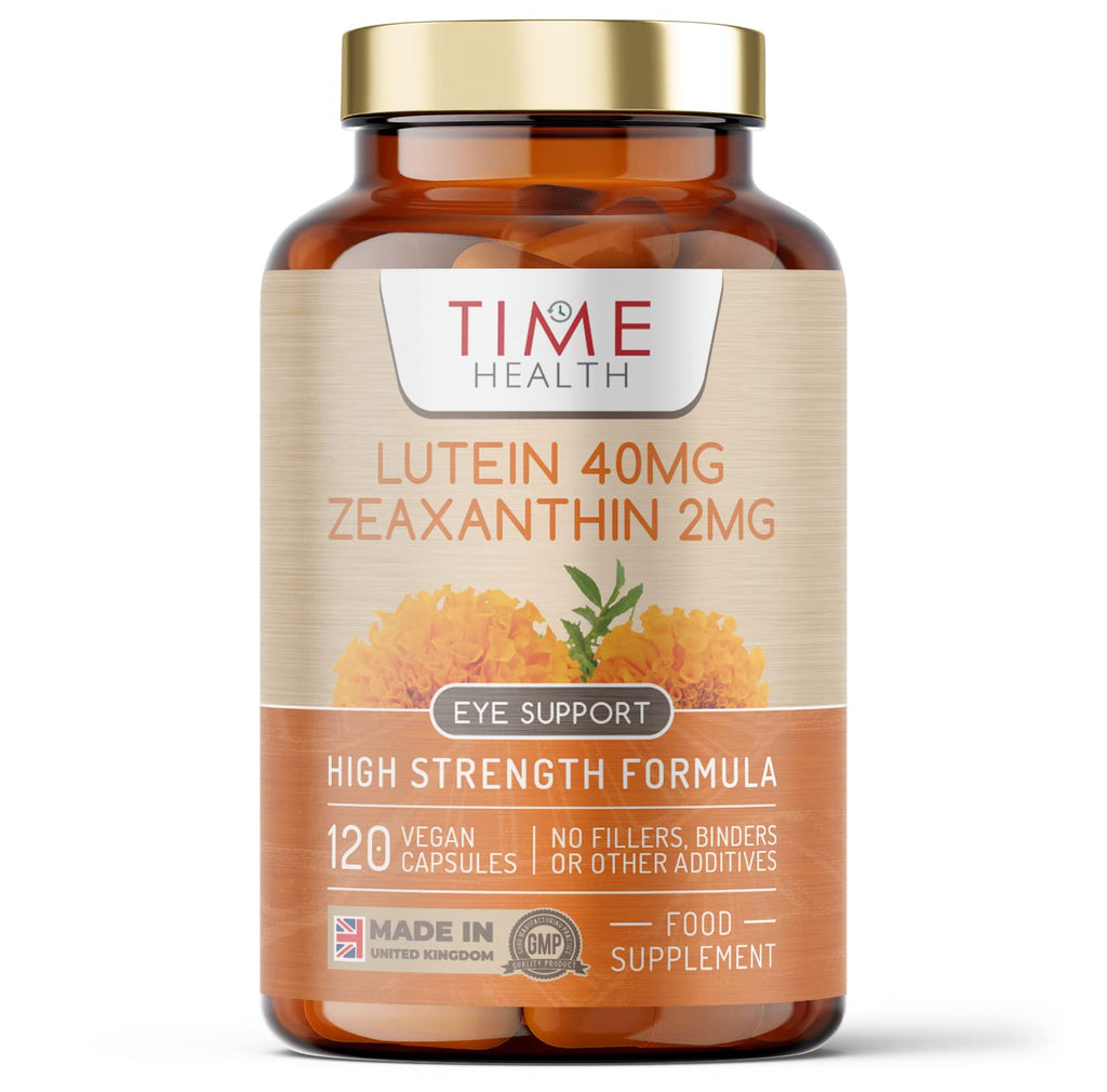 [Australia] - Lutein 40mg with Zeaxanthin 2mg � New Micro-encapsulated Formula � 100% Pure Natural Highly Bioavailable � UK Manufactured (120 Capsule Pouch) 120 Count (Pack of 1) 