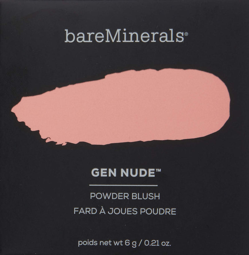 [Australia] - bare Minerals Gen Nude Powder Blush Pretty In Pink for Women, 0.21 Ounce 