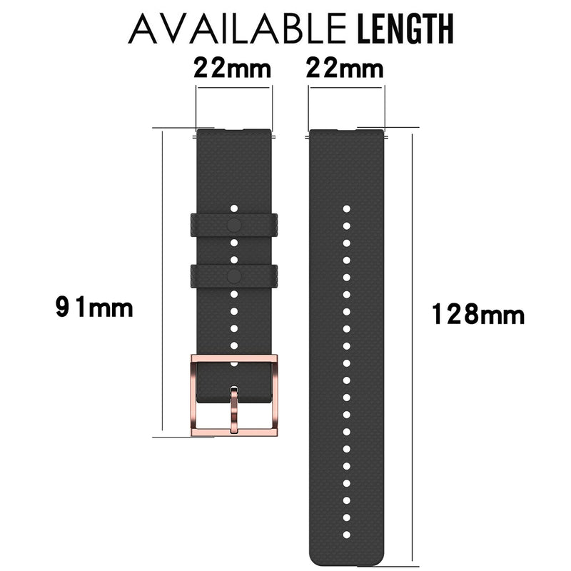 [Australia] - Band for Polar Vantage M2, Quick Release Band Replacement for Polar Grit X/Vantage M/Vantage M2 Fitness Watch (No Tracker, Replacement Bands Only) 5PCS Bands-Girl 