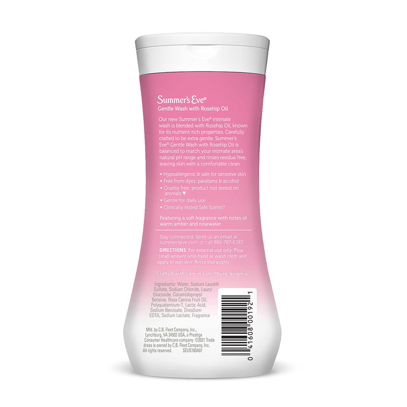 [Australia] - Summer's Eve Gentle Wash with Rosehip Oil, 12 Fl Oz 