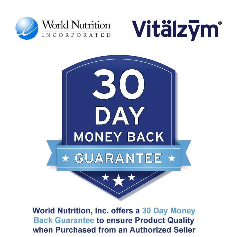 [Australia] - Vitälzym Original Proteolytic Systemic Digestive Enzyme Formula Serrapeptase Source | Anti-Inflammatory Immune and Joint Support Increase Blood Flow Cardio Function | Healthy Men Women (90 Capsules) 90 Count (Pack of 1) 
