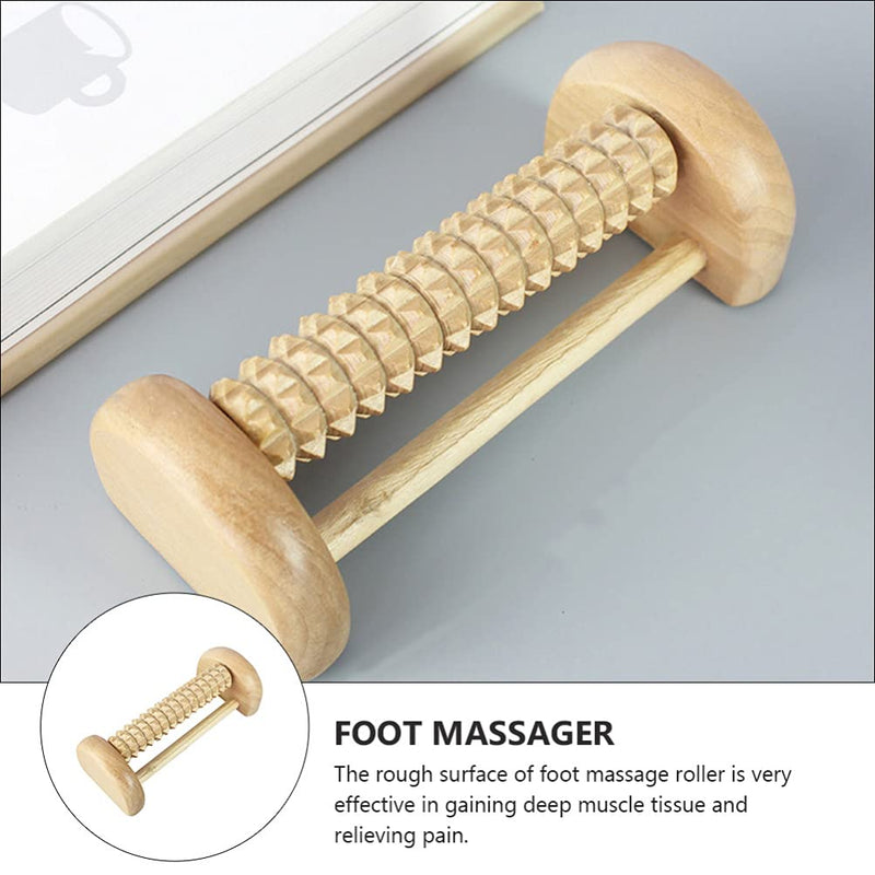 [Australia] - Lurrose Shoulder Massagers Foot Massager Roller Deep Tissue Massager Trigger Point Shiatsu Acupressure Reflexology Tool for Plantar Fasciitis Plantar Fasciitis Roller 