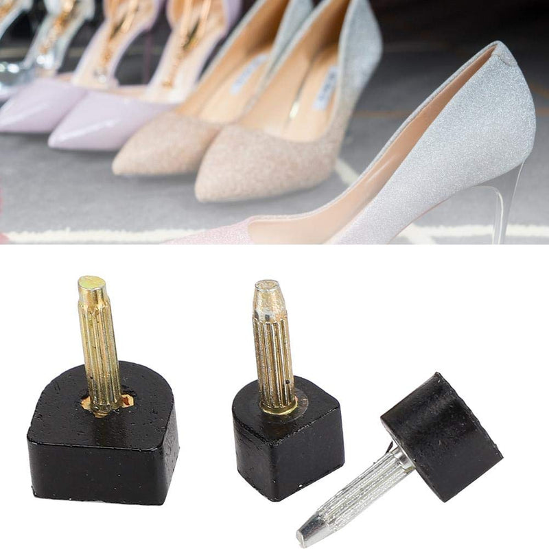 [Australia] - Atyhao 40Pcs High Heel Replacement Tip, High Heel Tip Cap Replacement Repair Wear-Resistant High Heel Shoe Repair Tip Repair Heel Caps Kit 