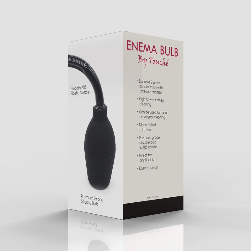 [Australia] - Touche Enema Bulb - Anal or Vaginal Douche for Men or Women - Medical Grade - Comfortable Cleaner - 10 Ounce 1 Count (Pack of 1) 