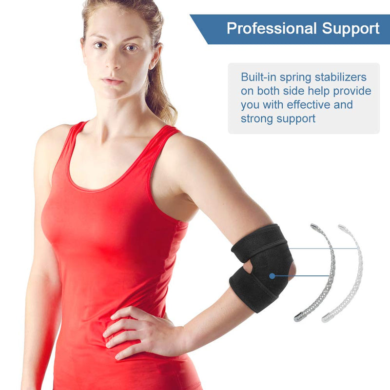 [Australia] - Yosoo Adjustable Neoprene Tennis Golfers Elbow Brace Wrap Arm Support Strap Band 
