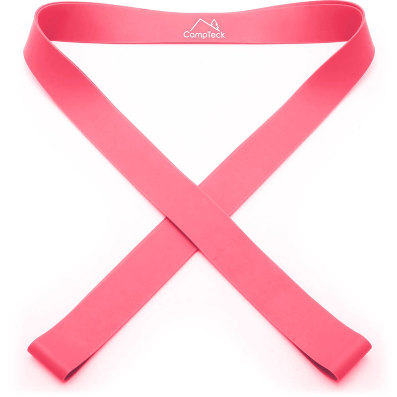 [Australia] - CampTeck Elastic Stretch Band for Ballet, Dance, Yoga, Aerobics, Workout, Pilates, Flexibility etc. – Multi Sizes & Colours Small (150cm / 59") Pink 