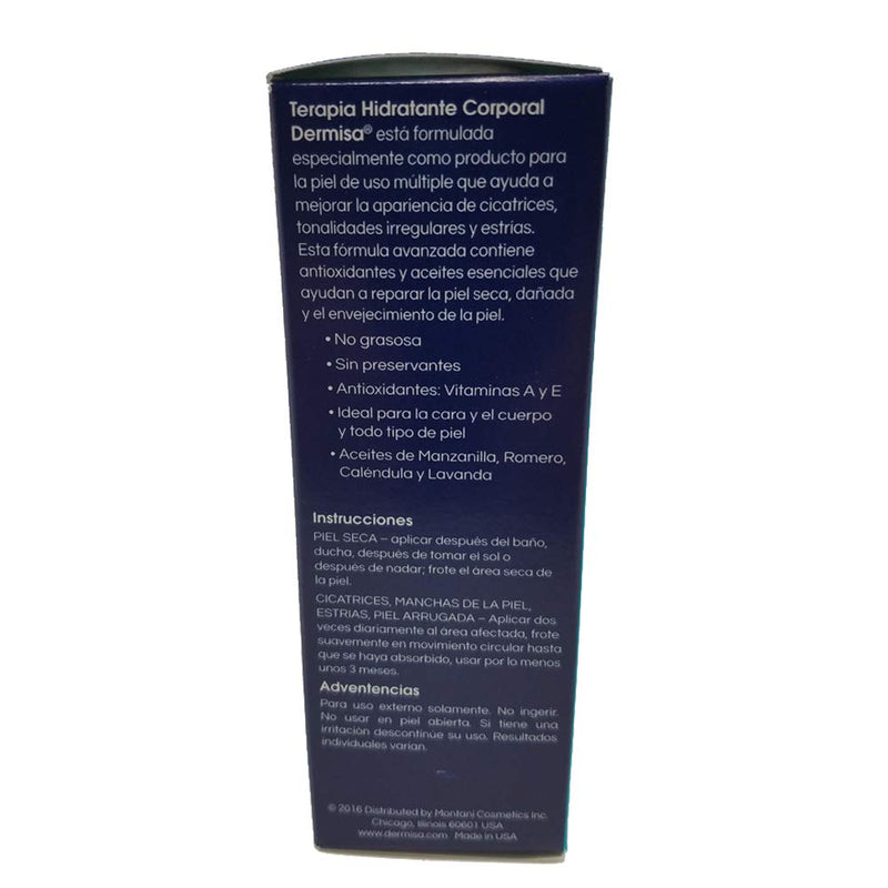 [Australia] - Dermisa Scars, Dry Skin, Stretch Marks Therapy Oil, 4.2 Fl Oz 