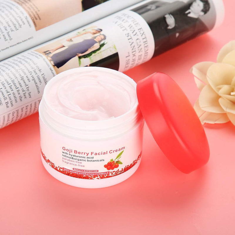 [Australia] - 100g face cream with red ginseng, invigorating moisturizer with glow effect, against wrinkles and dark circles, cream with folic acid against wrinkles and dark circles, firming face cream 