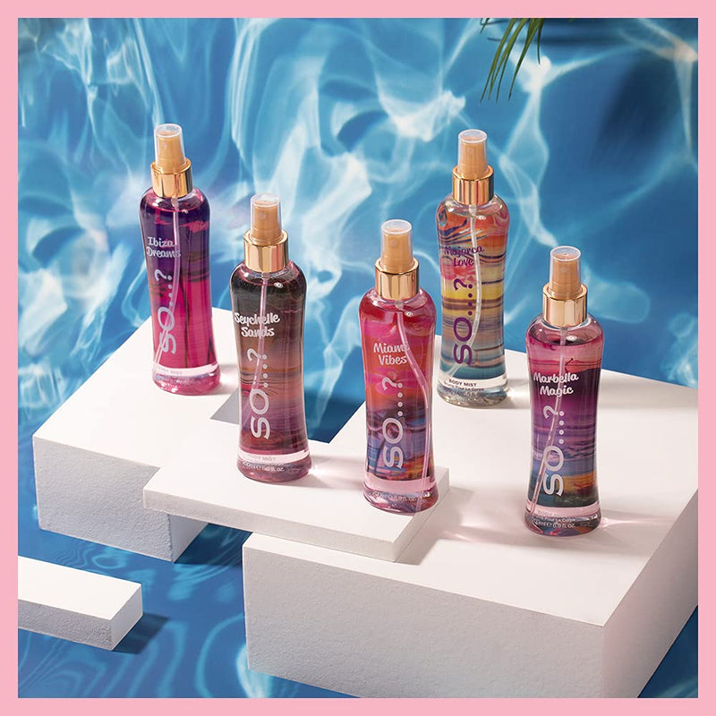 [Australia] - So…? Summer Escapes Womens Ibiza Dreams Body Mist Fragrance Spray 200ml 200 ml (Pack of 1) 