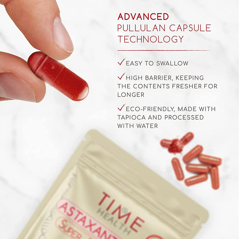 [Australia] - Astaxanthin - 7mg Optimal Dose - 120 Capsules - Super Antioxidant - Haematococcus Pluvialis - 100% Pure Natural Bioavailable 4 Month Supply - UK Manufactured - Zero Additives 120 Count (Pack of 1) 