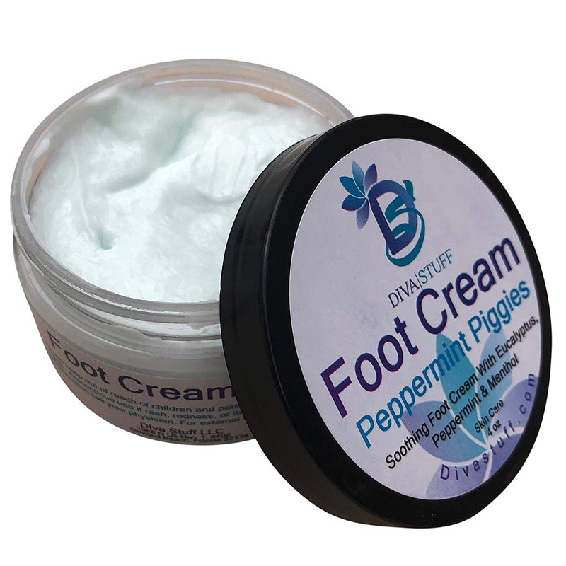 [Australia] - Peppermint Piggies Soothing Foot Cream w/ Eucalyptus, Peppermint & Menthol, by Diva Stuff 