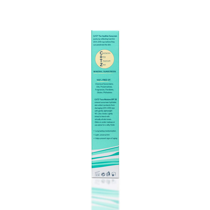 [Australia] - CoTZ Face Moisture Lightly Tinted Mineral Sunscreen Broad Spectrum SPF 35; 1.5 oz / 42.5 g 