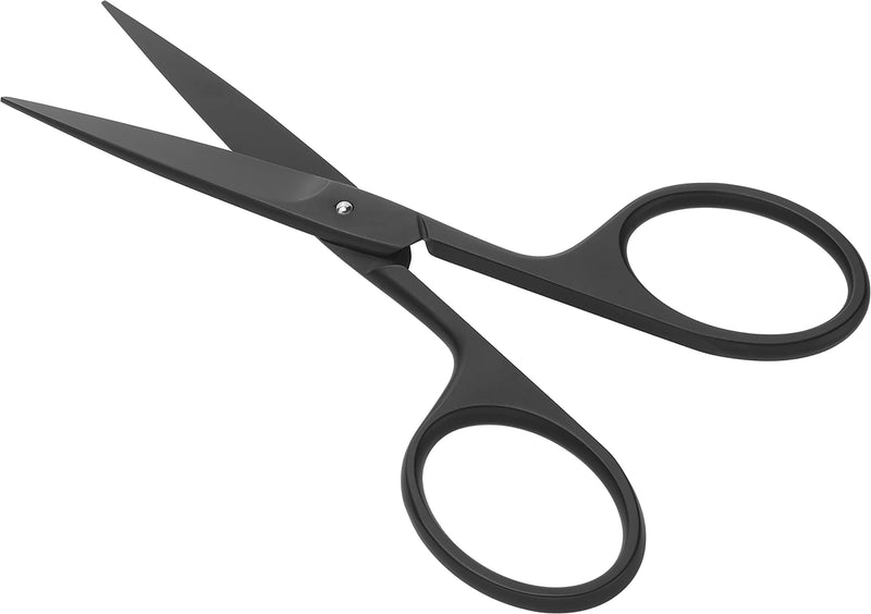 [Australia] - ZWILLING Twinox M Beard Scissors Premium Care Scissors for Men, 115 mm, Carbon Matt Black 