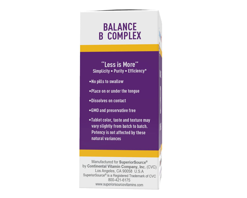 [Australia] - Superior Source B Complex Folic Acid/Biotin (60 Tablets) 