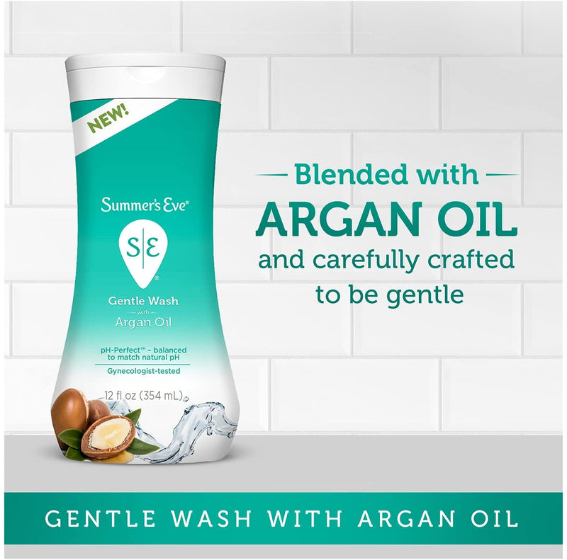 [Australia] - Summer's Eve Gentle Wash with Argan Oil with Gentle Wash with Rosehip Oil Argan Oil & Rosehip Oil Bundle 