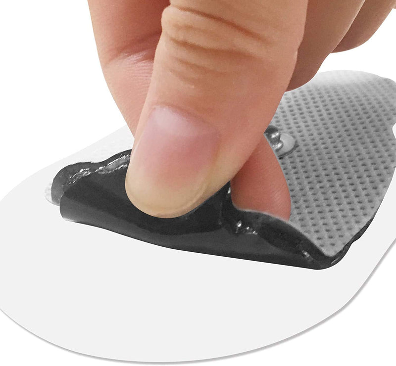 [Australia] - Easy@Home Tens Machine Pads 16 2"x3" Reusable Adhesive Electrode TENS Pads Replacement for TENS Electronic Pulse Massager in Hand Shape 