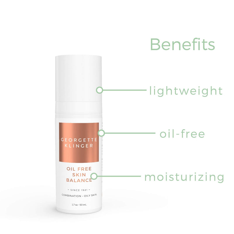 [Australia] - Georgette Klinger Oil Free Skin Balance - Natural Light Gel Hydrates, Rejuvenates, Balances Combination & Oily Skin, Smoothes Fine Lines 