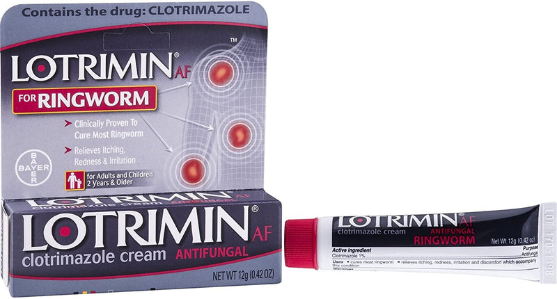 [Australia] - Lotrimin AF Ringworm Cream, 12-Gram Packages (Pack of 2) 