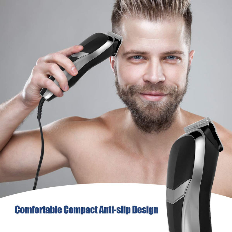 [Australia] - Cosyonall Hair Clippers for Men, 21-piece Pro Corded Hair Cutting Kit with 24 Cutting Length, 8 Guide Combs Storage Bag for Family Use 