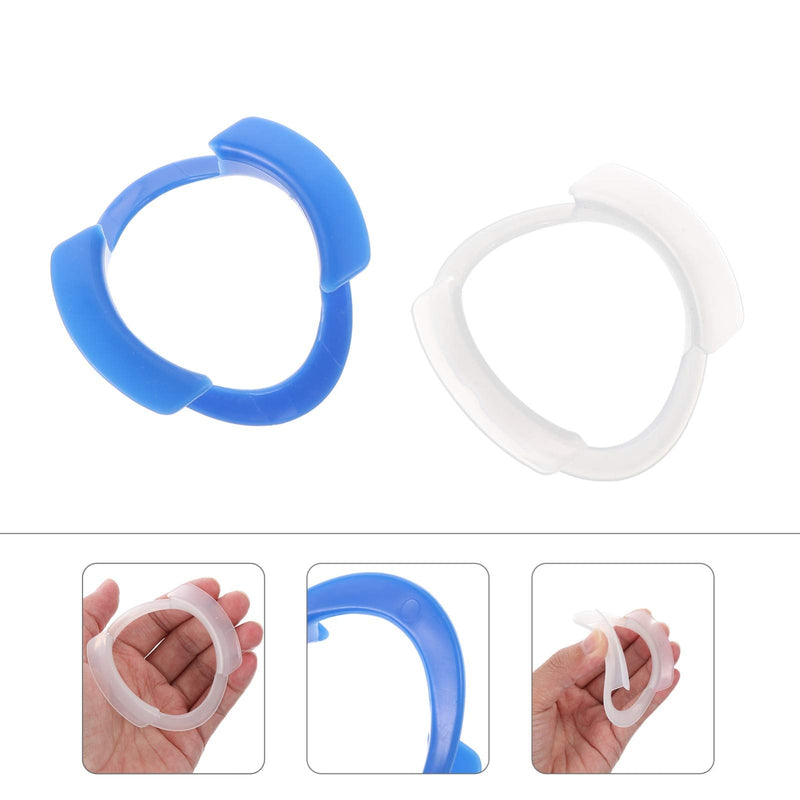 [Australia] - EXCEART 2pcs Lip Opener Dental Cheek Retractor Mouth Retractors Mouth Opener for Mouthguard Mouth Bite Block 