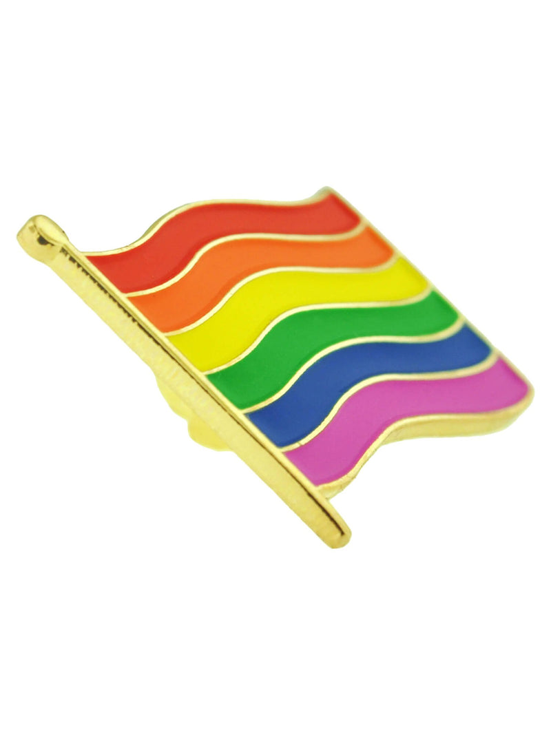 [Australia] - PinMart Rainbow Gay Pride Flag LGBTQ Enamel Lapel Pin 1 Piece 